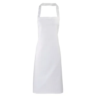 Produktbild von Premier - Herren/Damen Unisex Schürze, Baumwolle PC6723 (Einheitsgröße) (Weiß)