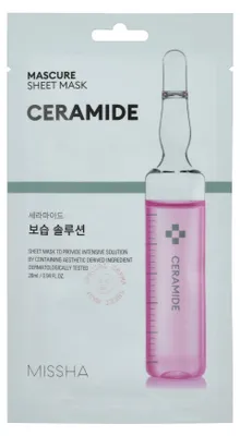 Productafbeelding van Missha Mascure Ceramide Sheet Mask (28 ml)