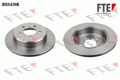 Produktbild von 2 Bremsscheiben Hinterachse voll Ø 290 mm 12,5 mm FTE für u.a. CHRYSLER VOYAGER