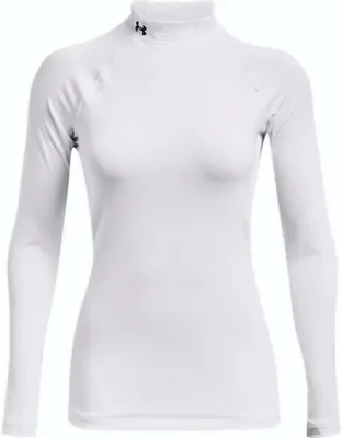 Produktbild von Under Armour Ua Cg Authentics Mockneck T-Shirt-Weiß 1368702-100__XS