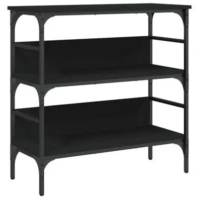 Obrázek produktu pro vidaXL Konzolový stůl černý 75x32x75 cm Dřevěné konstrukce