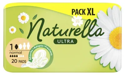 Image de Naturella Ultra Normal Camomille, serviettes hygiéniques, 20 pièces