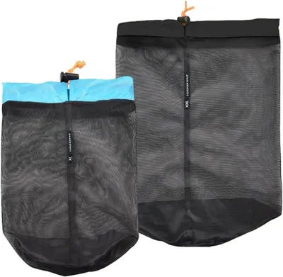 Productafbeelding van Opbergzak met trekkoord, set van 2, maat XL en XXL, voor reizen