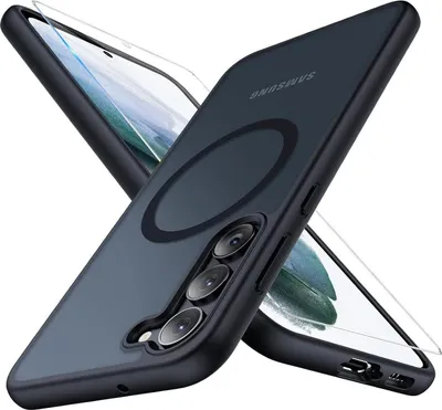 Obrázek produktu pro Samsung Galaxy S21 5G pouzdro magnetické s ochrannou fólií černé