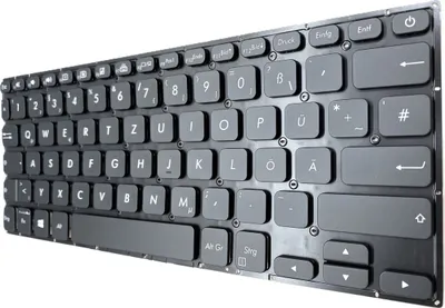 Produktbild von DEUTSCHE-Tastatur Keyboard kompatibel für Asus VivoBook S14 S430FA-EB145T
