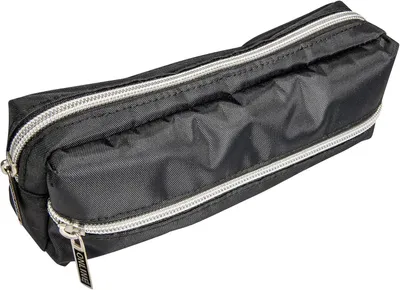 Imagen del producto de Estuche con dos compartimentos, de 22 cm, para uso escolar y de oficina