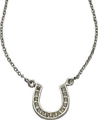 Produktbild von Zeeme Silber Collier 925/- Sterling Silber rhodiniert Zirkonia