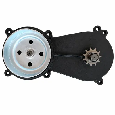 Produktbild von 11-Zahn Getriebe Schwarz mit Kupplungsglocke für Miniquad Kinderquad 47/49 ccm
