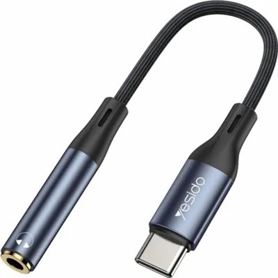 Produktbild von Yesido USB-C auf 3,5-mm-AUX-Buchse-Audioadapter