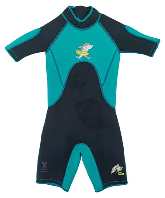 Produktbild von F2  Junior Neopren Anzug Shark Shorty Kurz 10 yrs Türkis