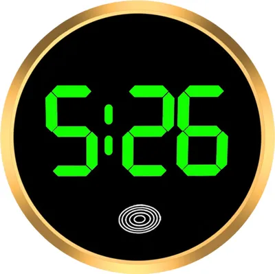 Produktbild von Digitale Armaturenbrettuhr fürs Auto, Autouhr, LED-Zeitanzeige, berührungsaktivierte Autouhr, zum Aufkleben auf die Uhr für das Armaturenbrett