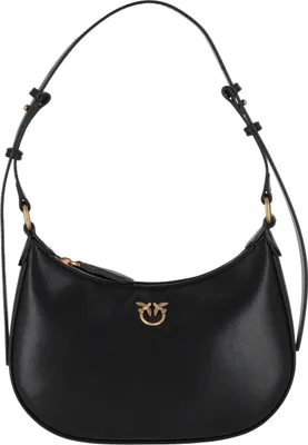 Obrázok produktu pre PINKO Taška cez rameno Half-Moon Mini Bag Black - Antique Gold black