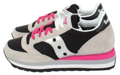 Produktbild von Schuhe Saucony S60530 Grau Leder Und Stoff