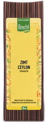 Produktbild von Zimt Ceylon - gemahlen Blockbeutel 120g