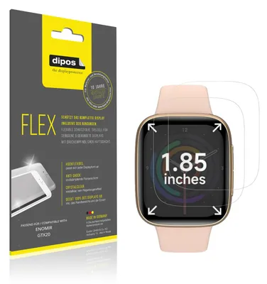 Image de 2x Film de protection d'écran pour ENOMIR GTX20, recouvre 100% de l'écran, dipos Flex