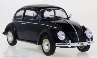 Produktbild von White Box 1:24 VW Käfer, schwarz, 1960
