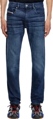 Produktbild von Diesel Jeans dunkelblau D-Strukt Slim Fit Baumwolle