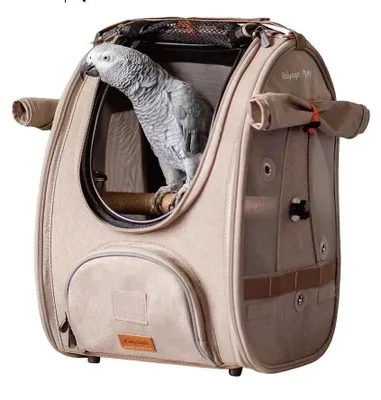 Produktbild von Ibiyaya x BirdTricks TrackPack Vogelrucksack für kleine mittlere Vögel