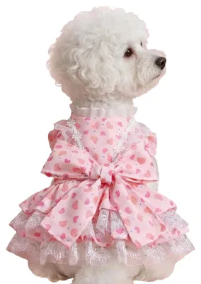 Imagen del producto de Vestido ajustable para cachorras y gatos