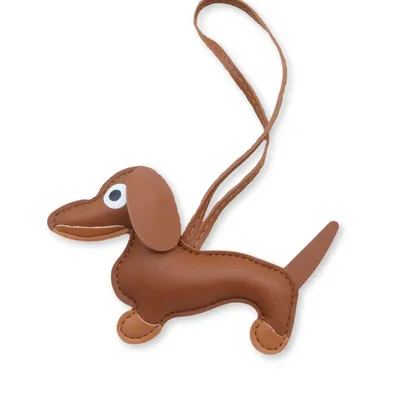 Produktbild von Dackelanhänger Taschenanhänger Dackel – Taschenanhänger Hund in Dackel-Stil