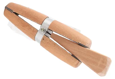 Holz-Ringklemme für Schmuck, 19x5x3,5 cm, Juwelierhalter