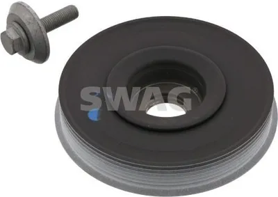 Produktbild von SWAG 62 93 3791 Riemenscheibe Kurbelwelle für FORD Fiesta Mk6 Schrägheck (JA8, JR8) 154mm 5-Rippen