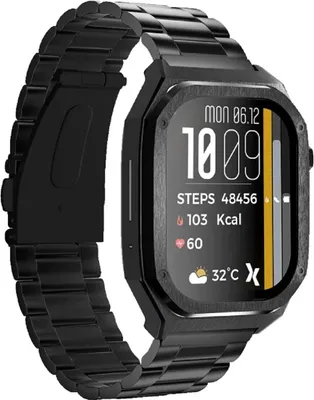 Produktbild von Maxcom Smartwatch FW65 Iron S 1,69-Zoll-TFT-Display, IP68 Schwarz