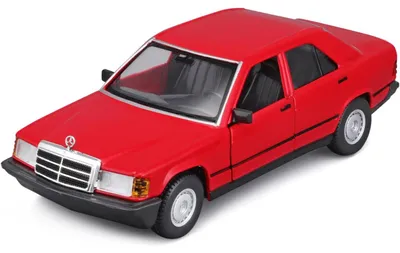 Immagine prodotto di Bburago 1:24 1987 Mercedes Benz 190E Rosso 21103RD