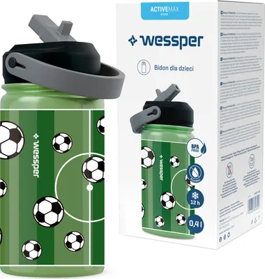 Immagine prodotto di Borraccia per bambini con motivo - borraccia in plastica senza BPA - capacità circa 400 ml - ideale per l'asilo e la scuola
