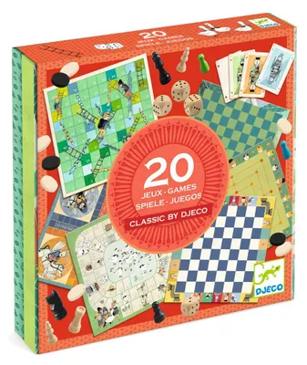 Produktbild von Djeco-Klassische Spiele: Spielesammlung 20 klass. Spiele