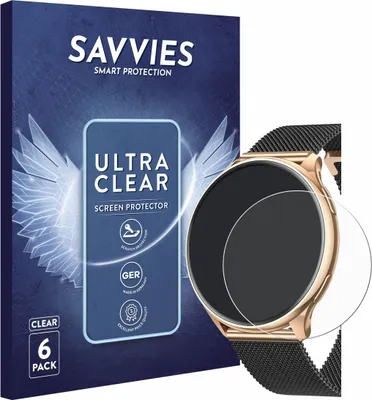 Produktbild von 6x Für Banlvs G35 1.32" Schutzfolie Savvies Displayschutz Display Schutz Folie Klar Transparent