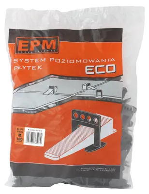 Obrázok produktu pre System Układania Płytek Eco 100 Klipsów 1Mm