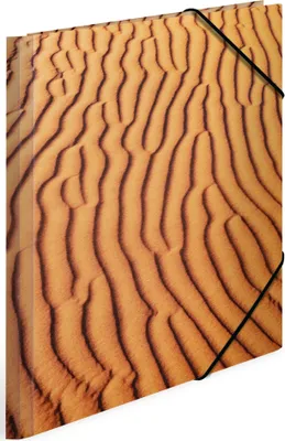 Produktbild von Sammelmappe A4 Karton Sand Packung mit 3 Stück