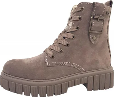 Imagen del producto de Lurchi LANIA-TEX: Zapatos para niña, tipo botín con cordones, color beige, para uso diario