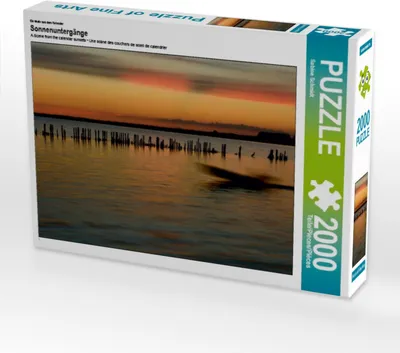 Produktbild von CALVENDO Puzzle Ein Motiv aus dem Kalender Sonnenuntergänge | 2000 Teile Lege-Größe 90x67cm Foto-Puzzle für glückliche Stunden