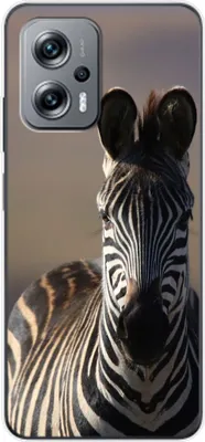 Produktbild von König Design Hülle kompatibel mit Xiaomi Redmi K50i Kunststoff Soft Handyhülle - Handy Case Zebra