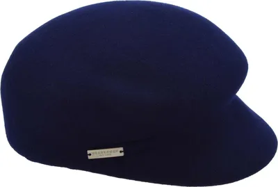 Seeberger Wollfilz Cap in blau
