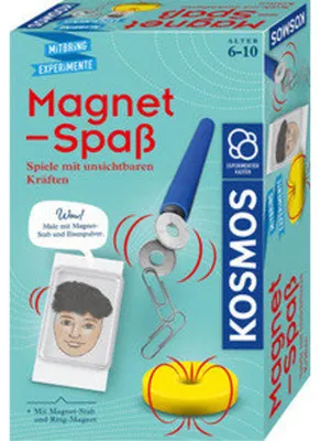 Produktbild von Kosmos Spiele mit unsichtbaren Kräften, Magnet, Magnetismus, 6 Jahr(e), Mehrfarbig