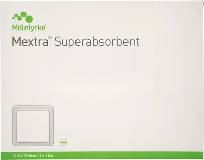 Obrázek produktu pro Superabsorpční obvaz Mextra 22,5x27,5 cm 10 ks