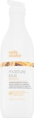 Produktbild von milk_shake Moisture Plus Pflegeshampoo für trockenes Haar, 1000 ml, weichmachend, entwirrend, feuchtigkeitsspendend, farbschützend, Anti-Aging mit Bio-Papaya-Extrakt, Hyaluronsäure & Integrity 41®
