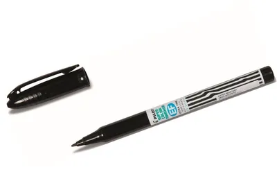 Produktbild von Permanentmarker Extra Fein1mm Rundspitze schwarz Packung mit 12 Stück