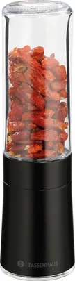 Obrázek produktu pro Zassenhaus Chilli mlýnek DESSAU 17 cm černý/sklo 35803