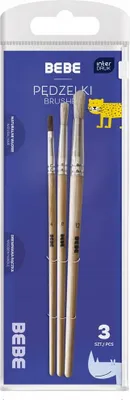 Immagine prodotto di Spazzole di legno 3 pezzi BB Kids