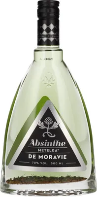 Immagine prodotto di Metelka Assenzio della Moravia 70% Vol. 0,5 l