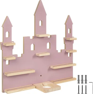 Produktbild von Wandregal MyLittleStory Princess Castle 59 x 15,5 x 58 cm, unsichtbare Aufhängung