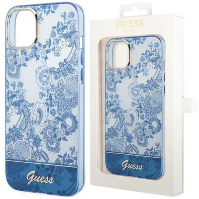Produktbild von Guess Guhcp14Mhgplhb Iphone 14 Plus 6,7"" Niebieski/Blau Hardcase Porzellan Kollektion