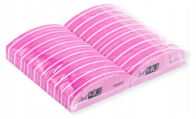 Image de Nail4U Bloc Polisseur Candy Pink Professionnel Lot de 20