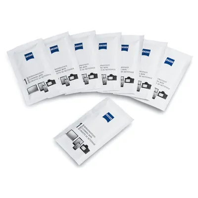 Zdjęcie produktu dla Wilgotne ściereczki czyszczące ZEISS (200 szt.)