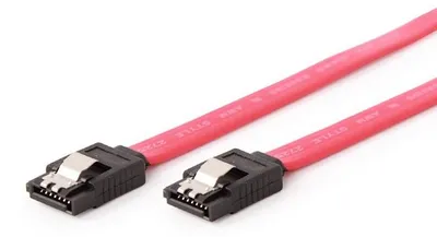 Produktbild von Gembird CC-SATAM-DATA, 0,5 m, SATA III, Weiblich/Weiblich, Schwarz, Rot, Gerade, Gerade