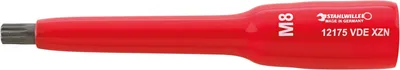 Obrázok produktu pre STAHLWILLE 12175 VDE, 1 kusov, 12-drážková skrutka, M10, Chrómová oceľ, 136 mm, 122 g